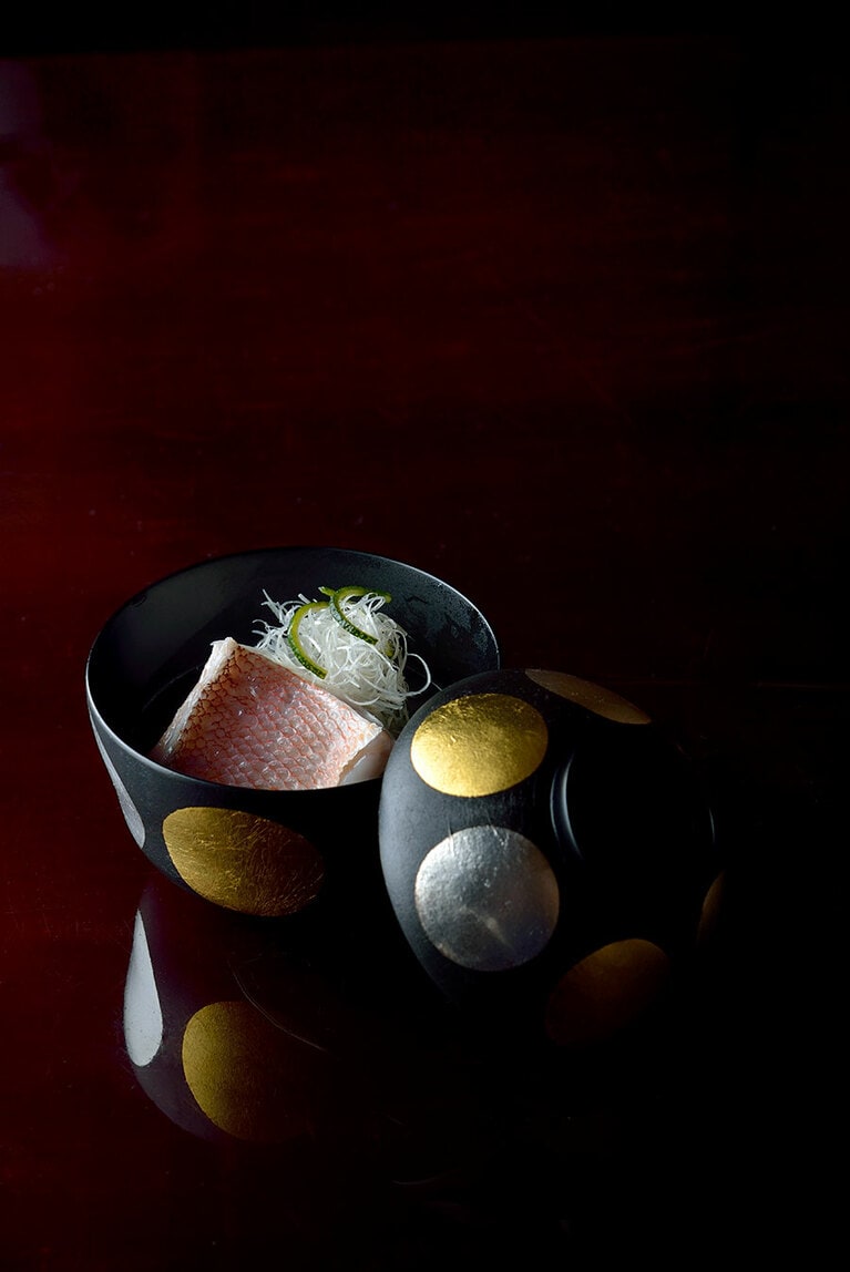 椀物「若狭ぐじのちり蒸し」。