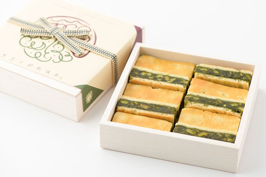 キャラメルサンドクッキー 2,970円(10個入り)／日本茶菓 SANOAH