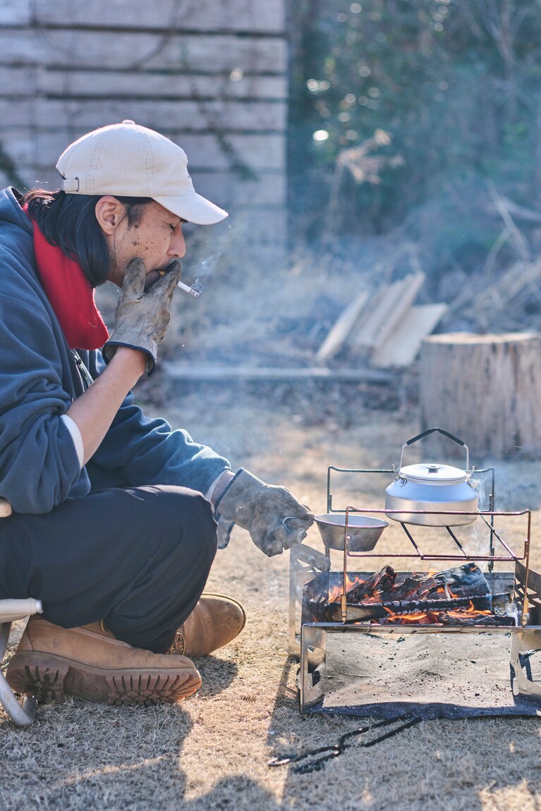 焚き火メシの本。