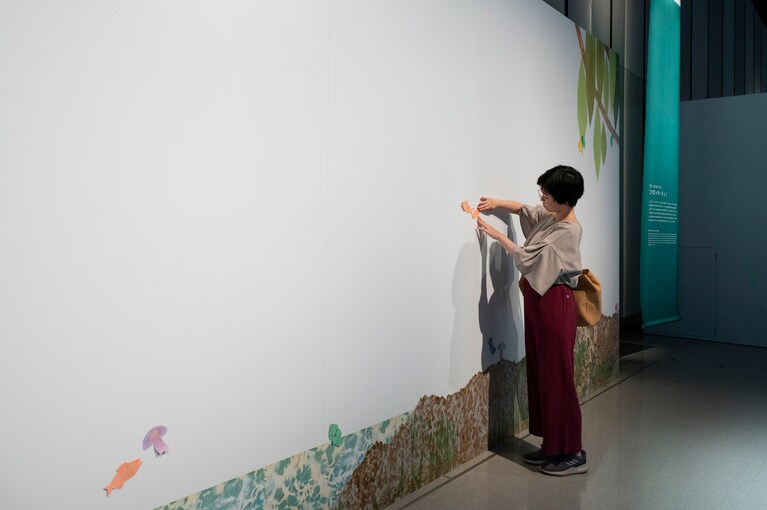 壁一面に作品が集まりそう。