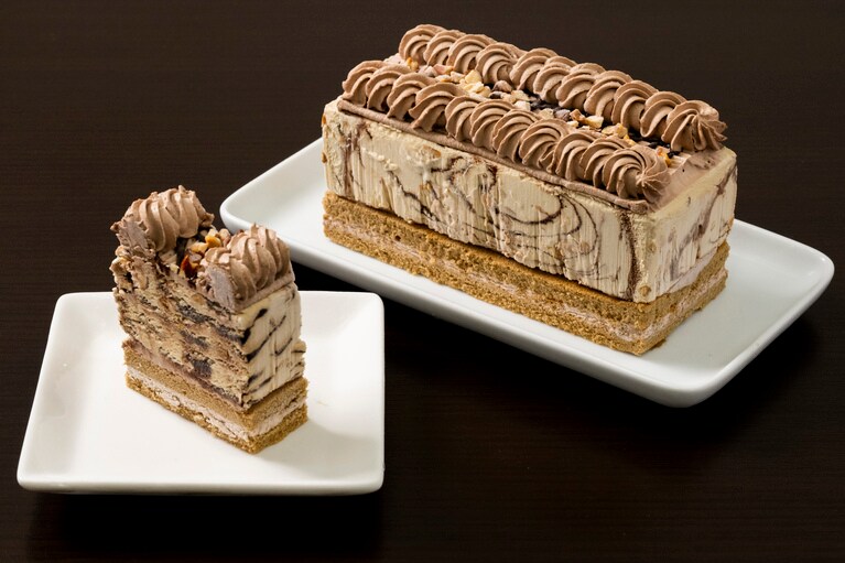 31 カフェモカケーキ made from ジャモカアーモンドファッジ。