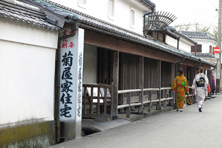 着物ウィークin萩。