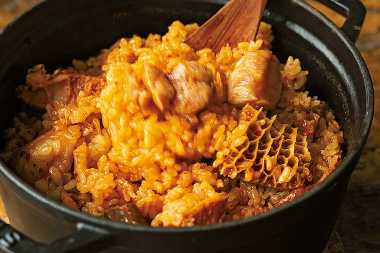 ピリ辛肉ちゃん特製 牛ホルモンミックスのつまみ＆素／にくがとどけ