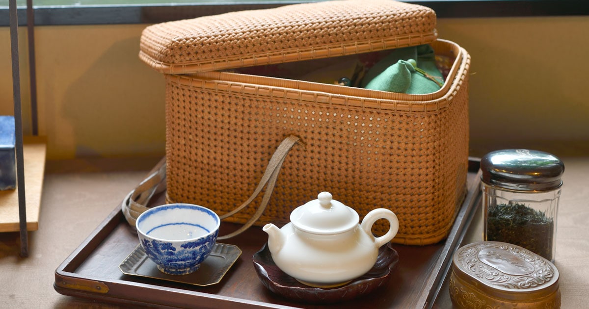 茶の箱 まるで大人のおままごと！？ 奥深い“茶箱と茶籠”の世界 | 日常が