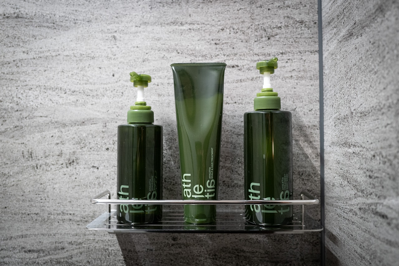 「アスレティア」のアメニティ。