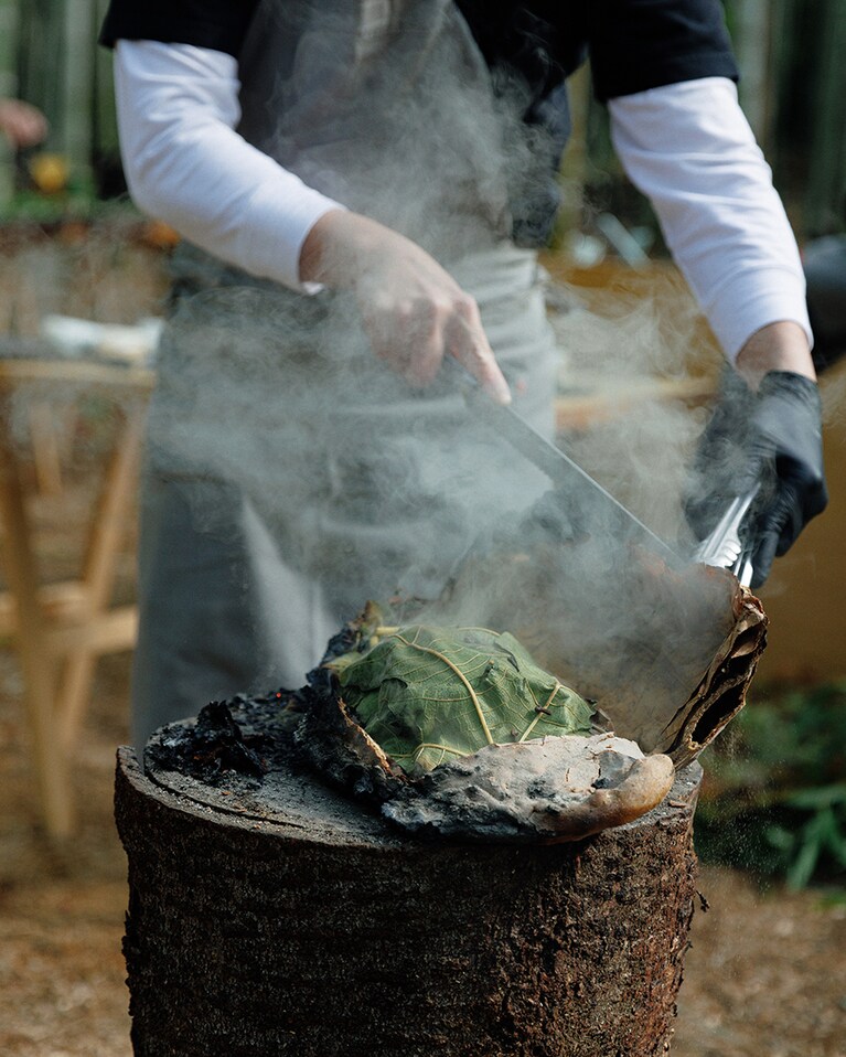 原始的なスタイル。