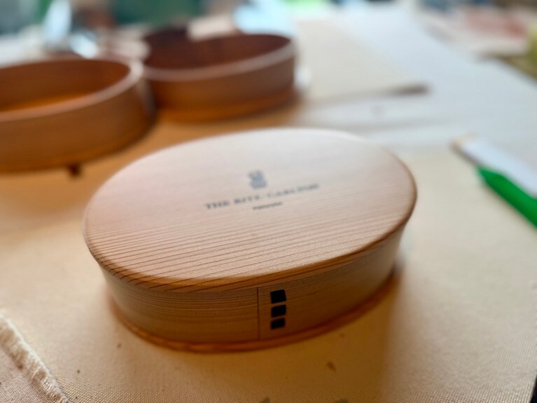 世界に一つだけのオリジナル弁当箱が完成。