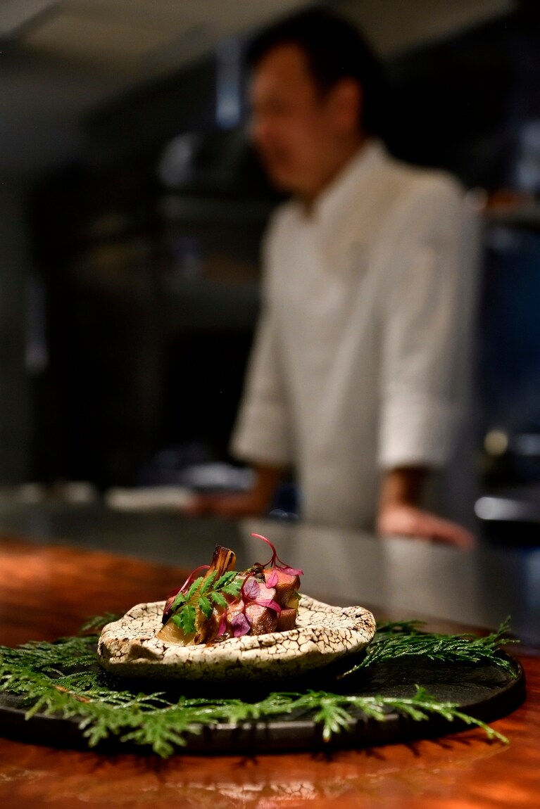 これまでは廃棄されていた鹿の舌をスペシャリテに使用するなど、広島県産食材の新たな魅力を発信し続けている「NAKADO」。