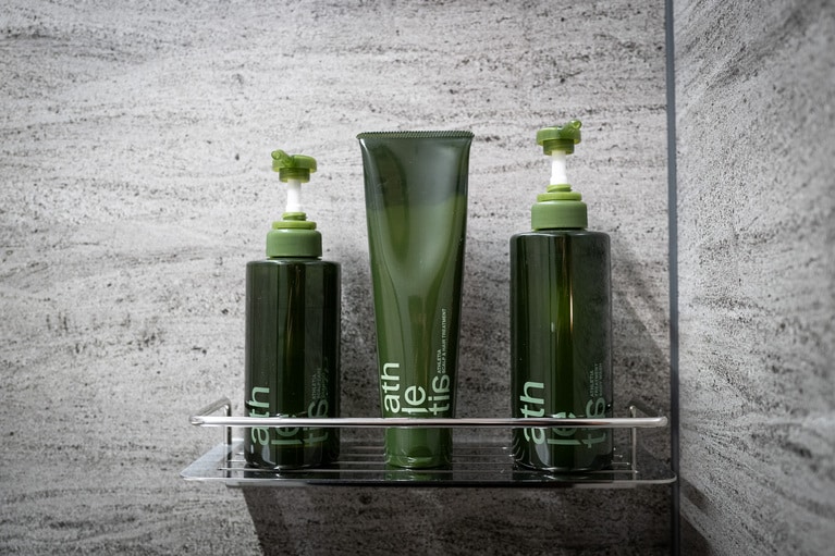 「アスレティア」のアメニティ。