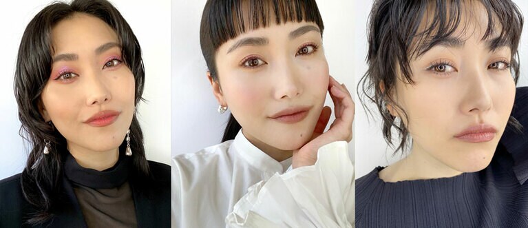 RYOKOさんのインスタより。メイクで印象がまったく変わるのが凄い！