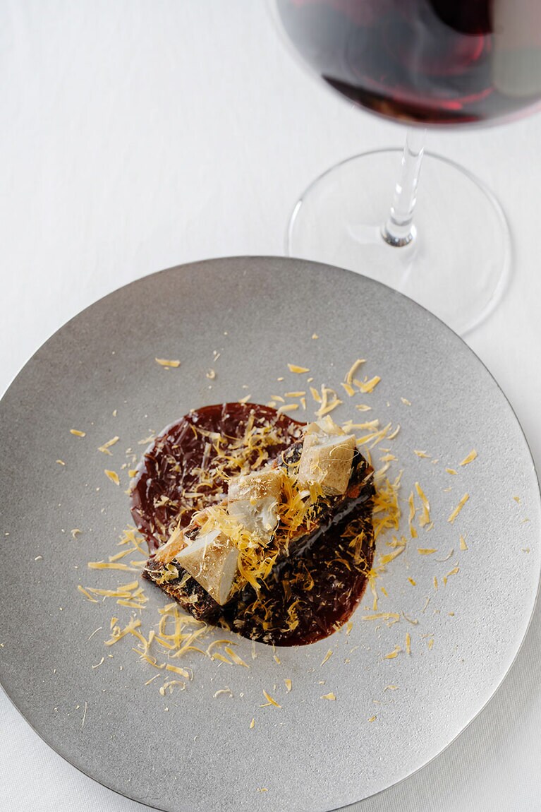 カーブドッチヴィネスパ［新潟／角田山温泉］料理一例。