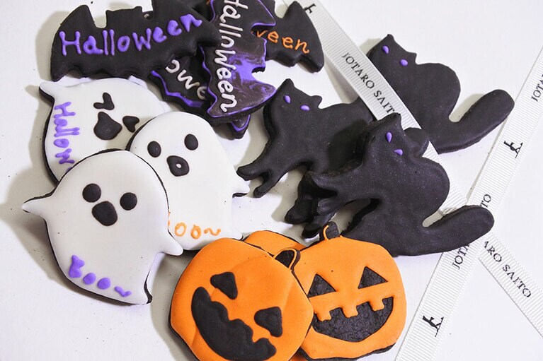 ハロウィンクッキー 各500円(予定)／JOTARO SAITO