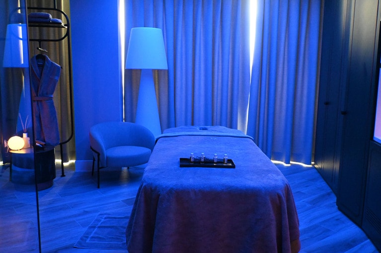 5つのエレメンツごとに、5室のトリートメントルームの印象が変わります。