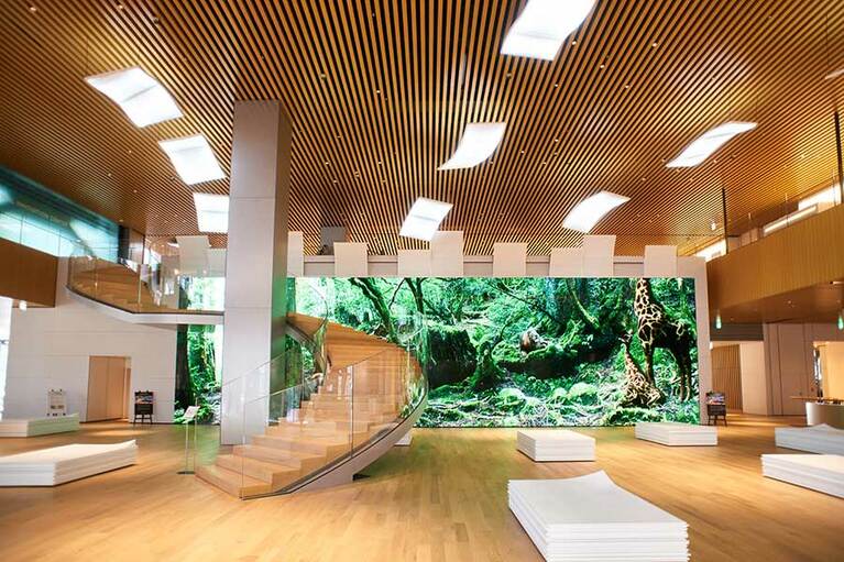 資生堂グローバルイノベーションセンター S/PARK(エスパーク)。