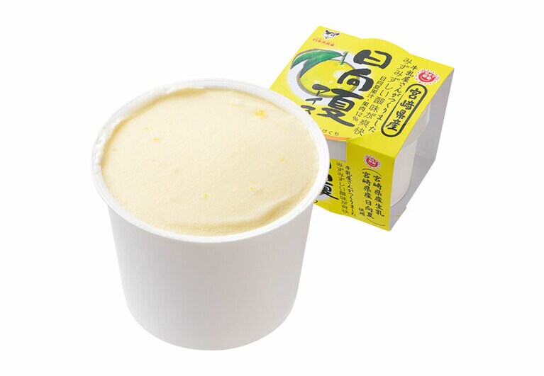 日向夏アイス 120ml 297円／白水舎乳業