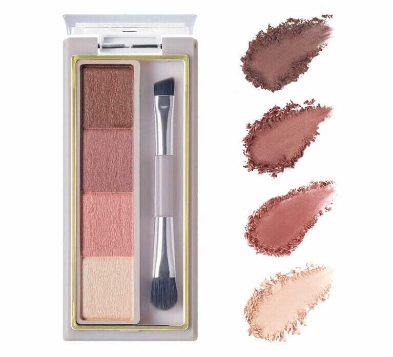 ＥＰ02　サマーネクター。ピンク寄りのブラウンのグラデーション。下から2番目のくすみピンクブラウンがお洒落。エレガントな印象に。