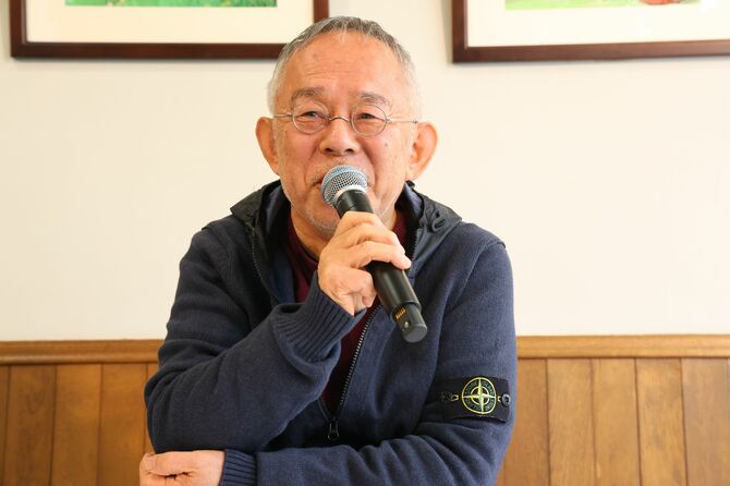 鈴木敏夫プロデューサー ©2023 Hayao Miyazaki/Studio Ghibli