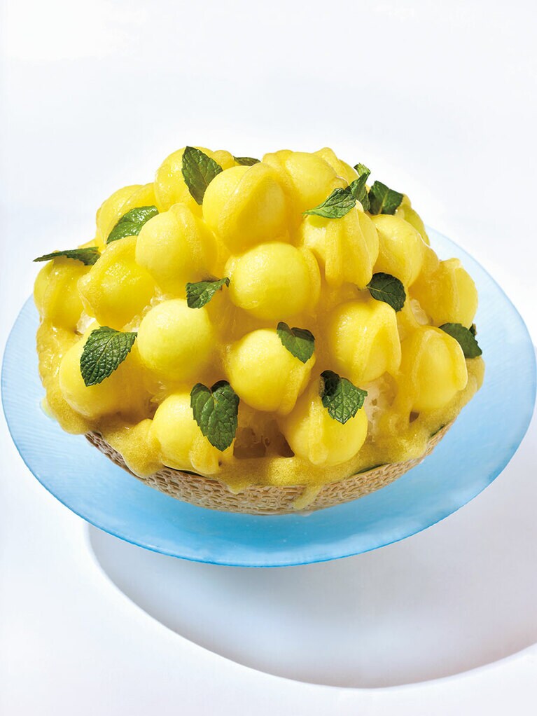 メロンドットメロン 5,500円(税・サ別)／ホテル日航大阪ティーラウンジ ファウンテン