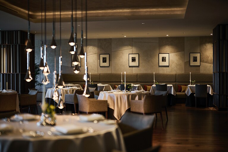 THE HIRAMATSU 軽井沢 御代田［長野／御代田］Main Diningル・グラン・リス1F。