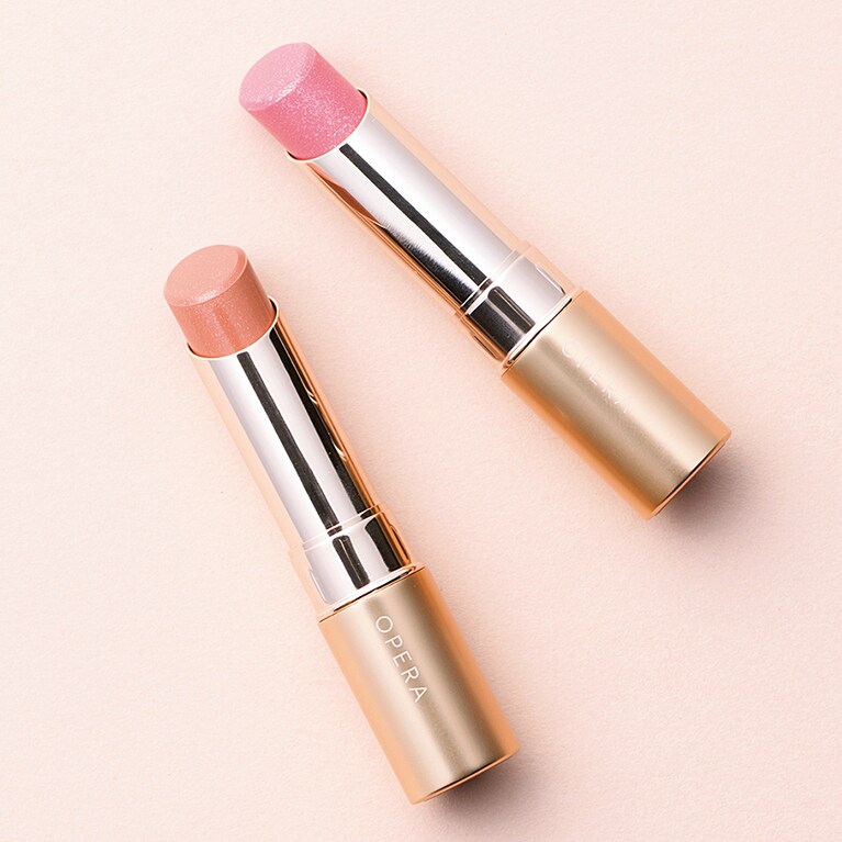 オペラ リップティント N(右から：101、102)各1,500円／イミュカスタマーセンター