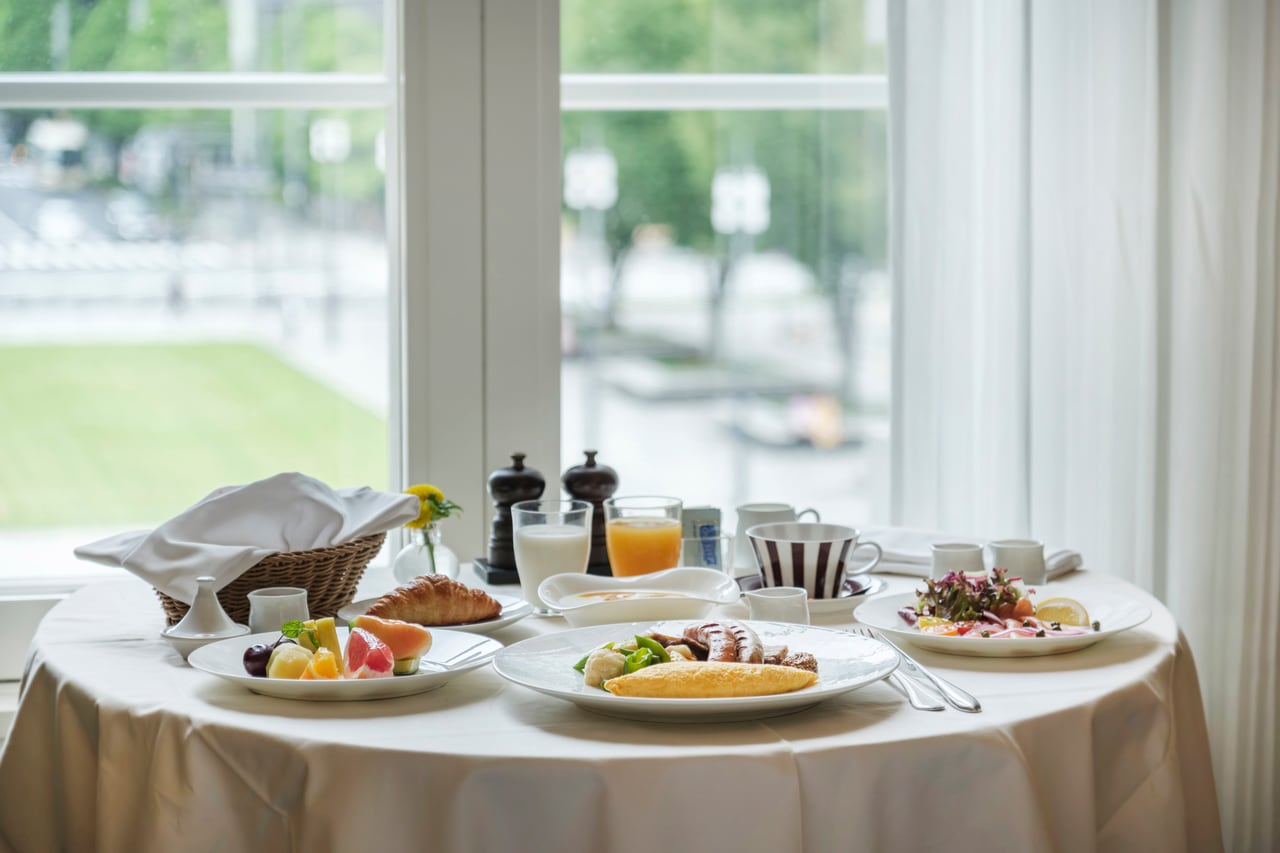 東京の中心で、朝ごはんを。