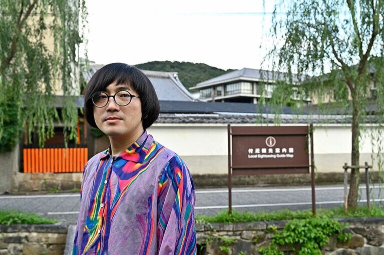 松原タニシ氏。