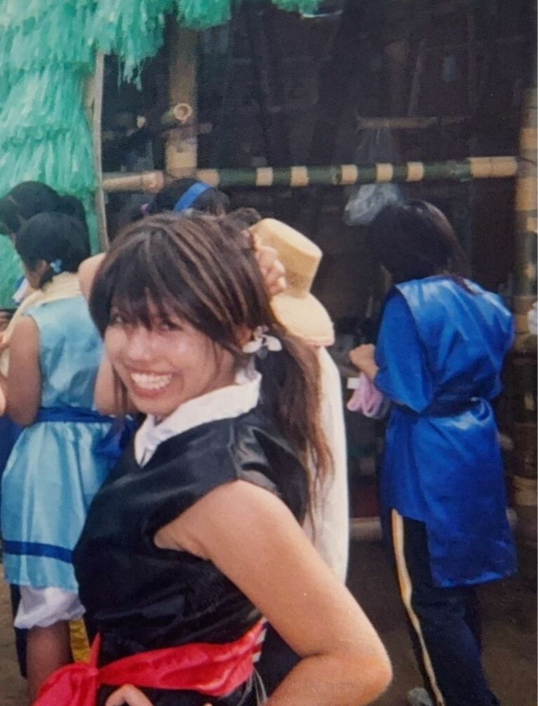 高校の体育祭にて（本人提供）