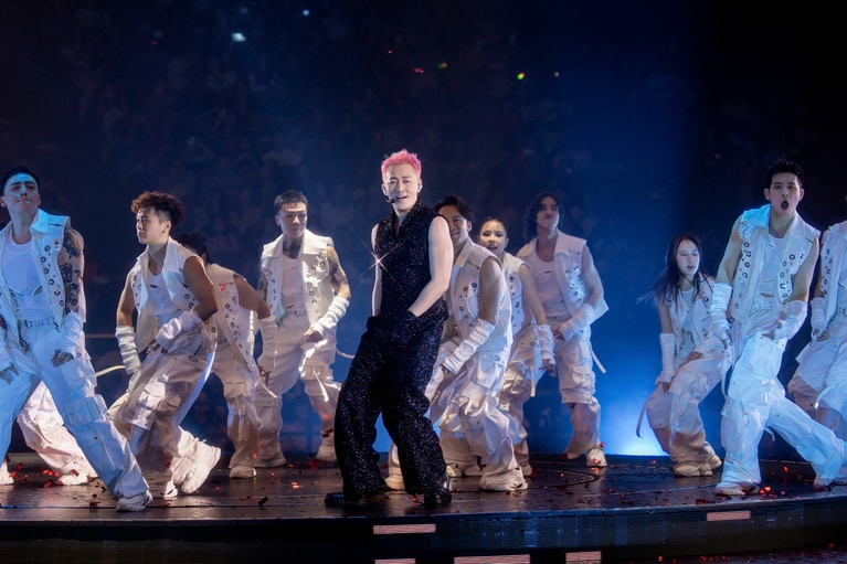 「Go With The Flow 林峯演唱會」より。