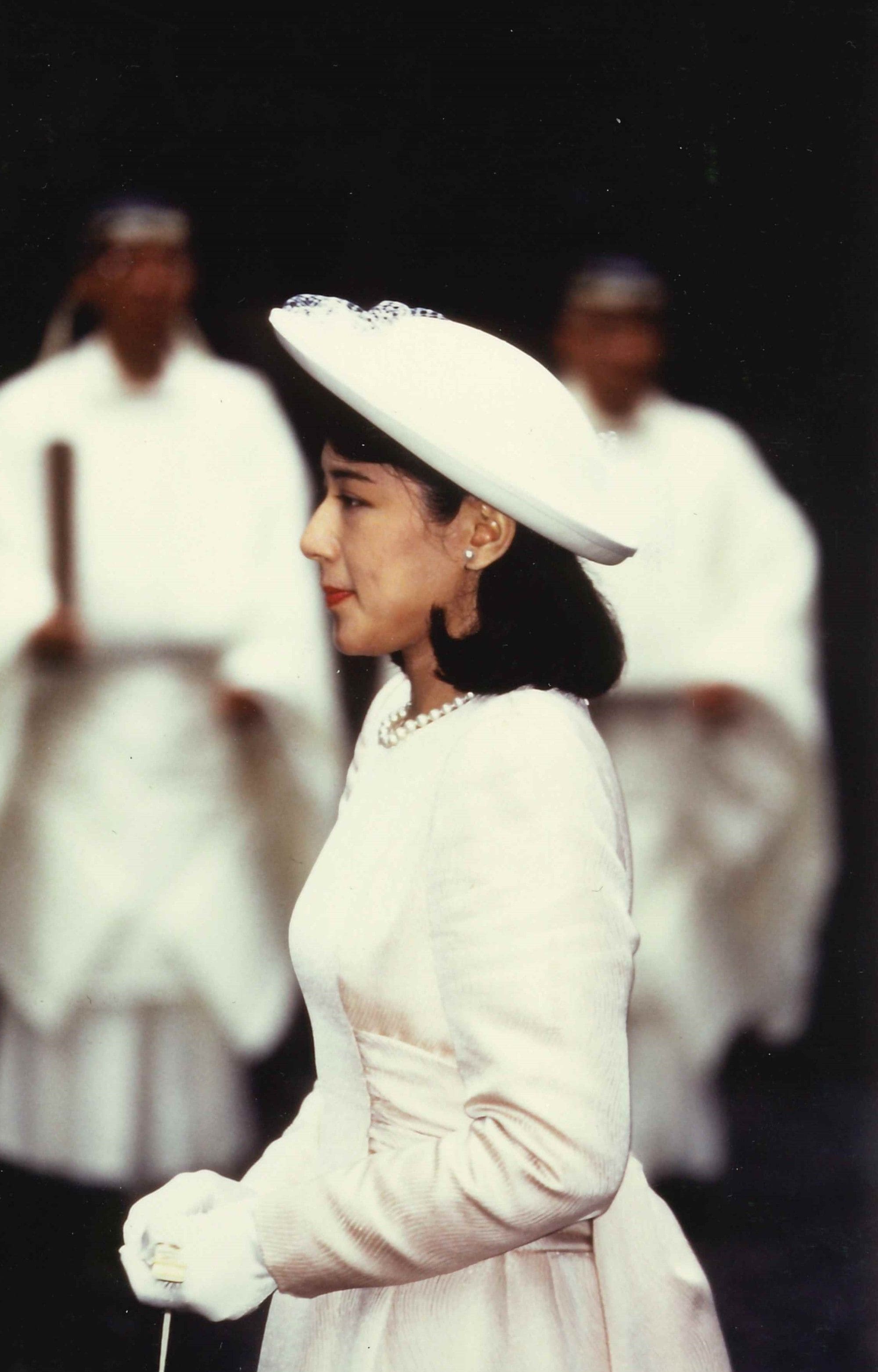 1993年6月26日、結婚の報告のため伊勢神宮ご参拝　©JMPA