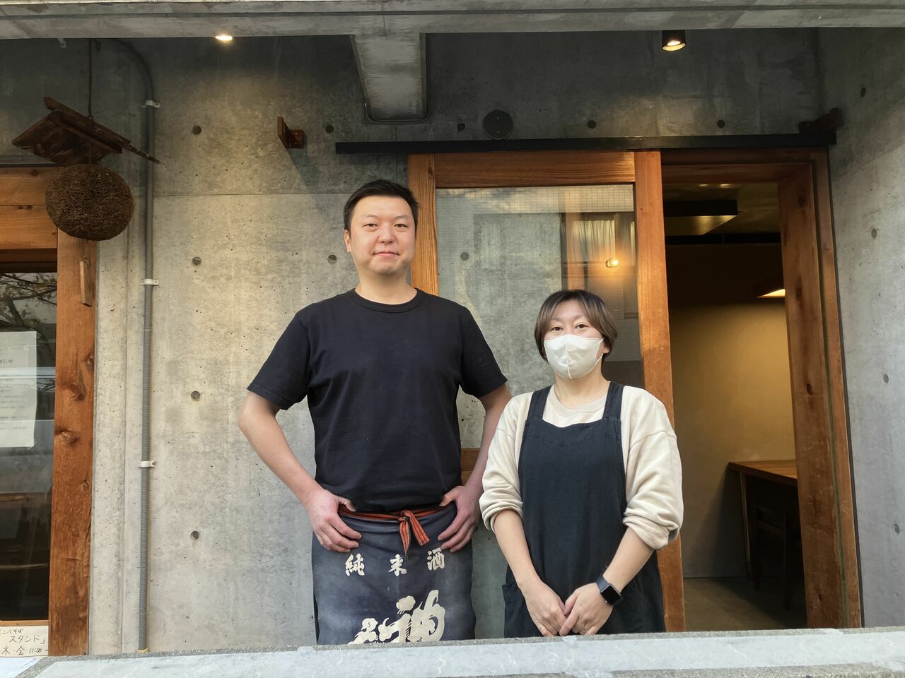 立澤さんと奥様のいよりさん