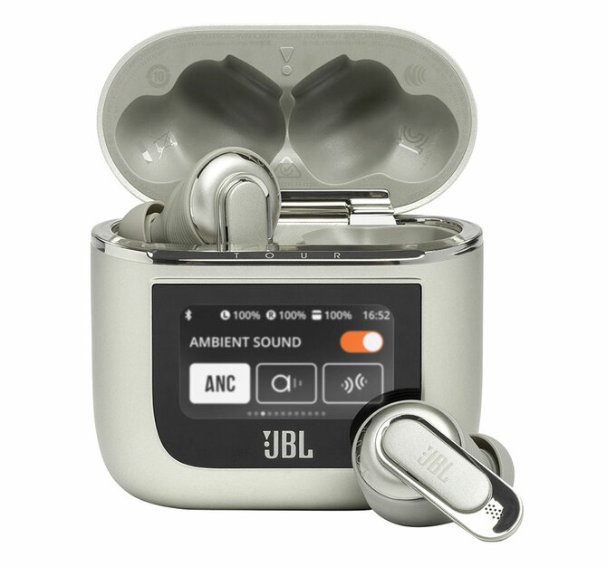 イヤホンケースにディスプレイが！？ 装着感×機能性×デザイン性も良し