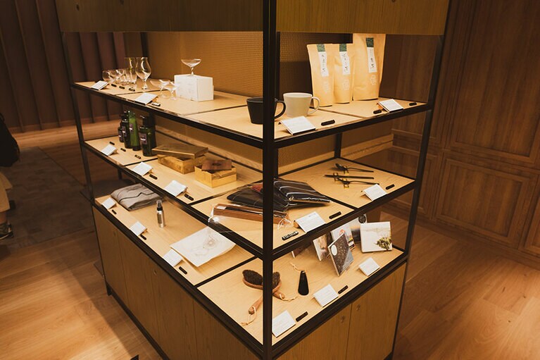 オリジナルのプロダクトは、お土産にも最適。