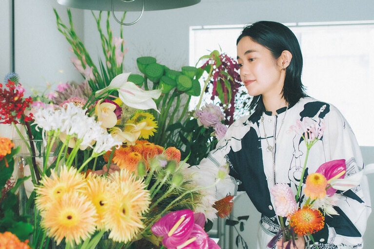 花屋「duft」オーナー。若井ちえみさん