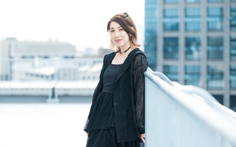 小林梓さん　©︎細田忠／文藝春秋