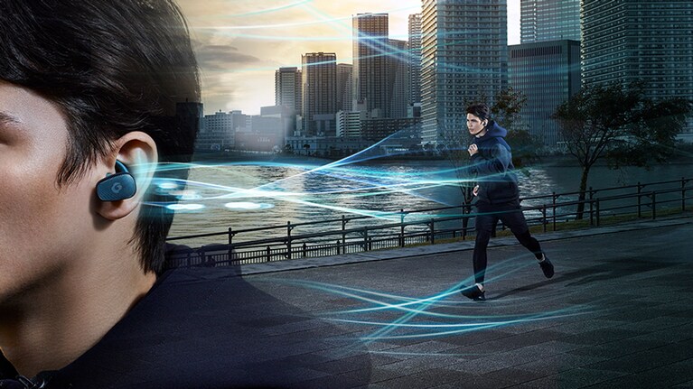 激しい運動をしながらでも快適で使いやすく設計されています。