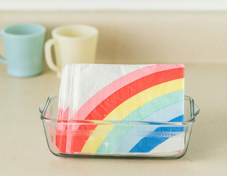 レインボーナプキン 20枚入り 2ドル／ターゲット