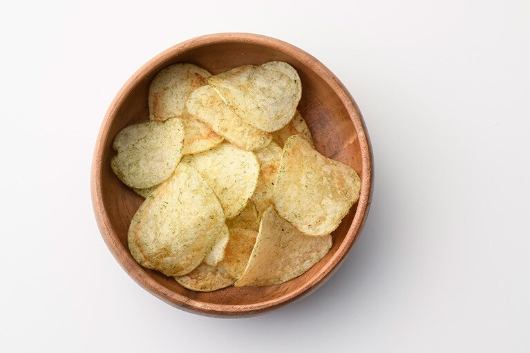 【愛媛県】八幡浜漁業協同組合 シーフードセンター八幡浜の「大島プレミアムポテトチップス」。