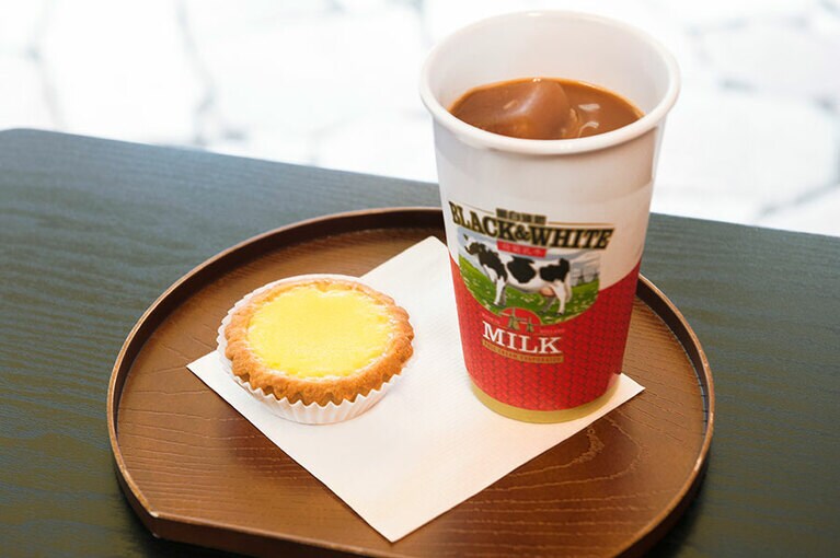 香港時間セット 500円(税込)。テイクアウトもできます。