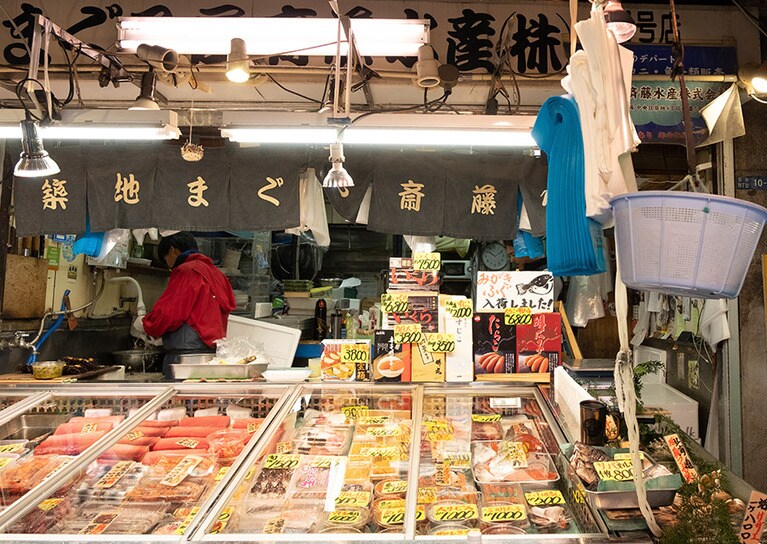 【斉藤水産本店】海の幸がいっぱい。