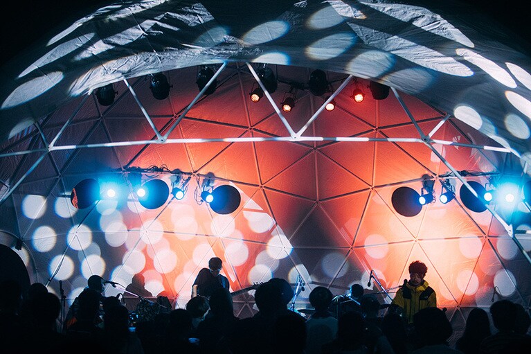 前回の2019年は、D.A.N.らのライブアクトで盛り上がった。