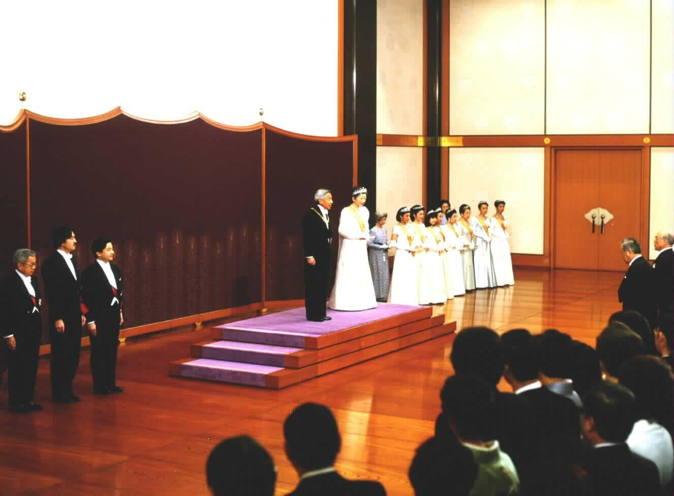 1998年、新年祝賀の儀　宮内庁提供