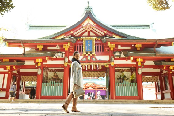 東京パワースポット日枝神社の写真
