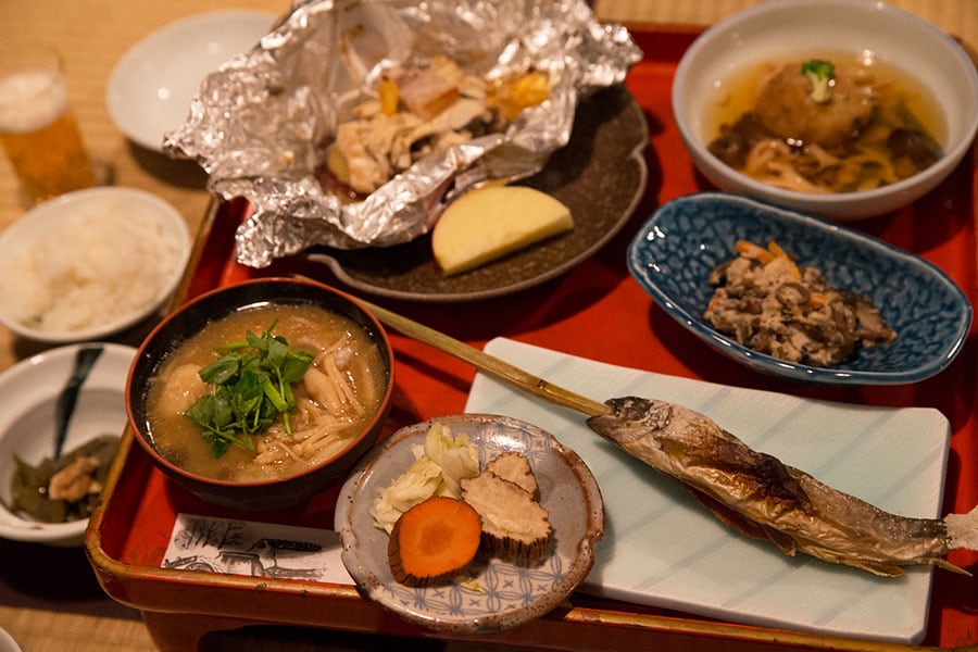 鶴の湯温泉。