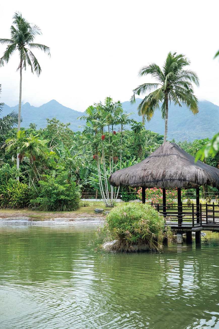 ダイナミックな自然に囲まれ、都会の喧噪から完全に隔絶された時間を過ごせる。