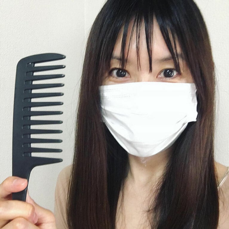 コーム使い始めました。