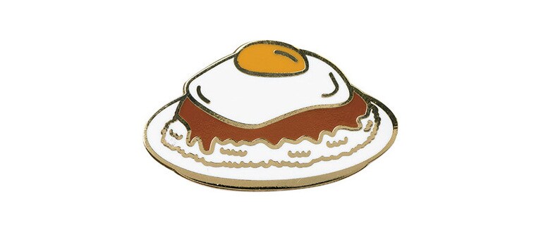 ピンバッチ 12.57ドル。ほかにポケなども／ナル・ハワイアン・スピリット