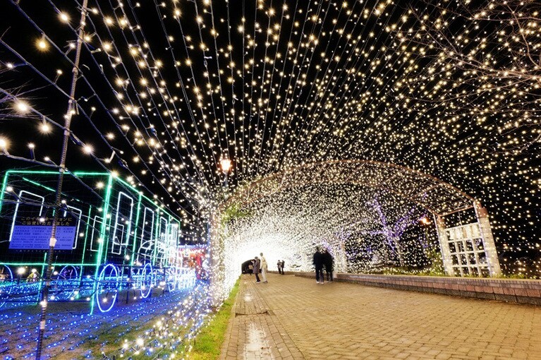 敦賀港イルミネーション ミライエ。