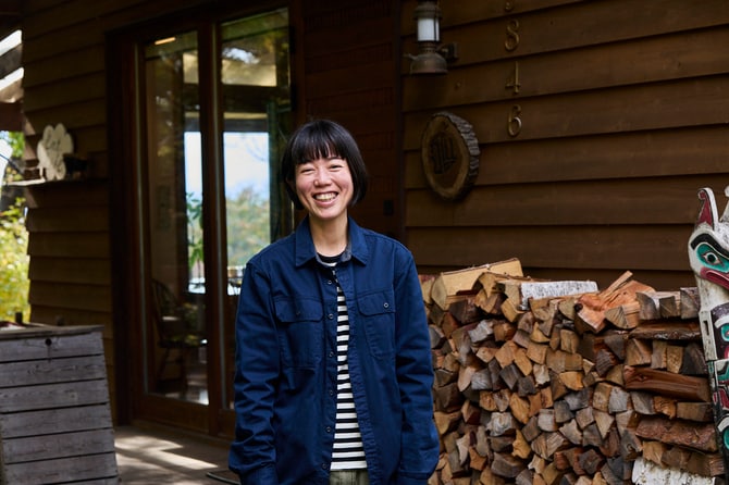 「野菜そのものの味わいが深いと、余計な味付けは必要ないんです」と語る山戸さん。撮影:寺澤太郎