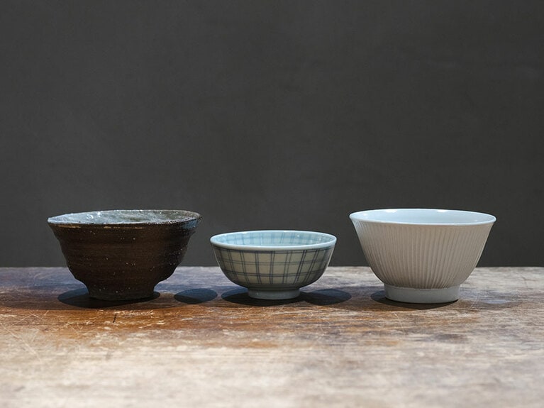 ごはんを盛る飯碗と一口にいっても、大きさ、厚み、手ざわりは千差万別。