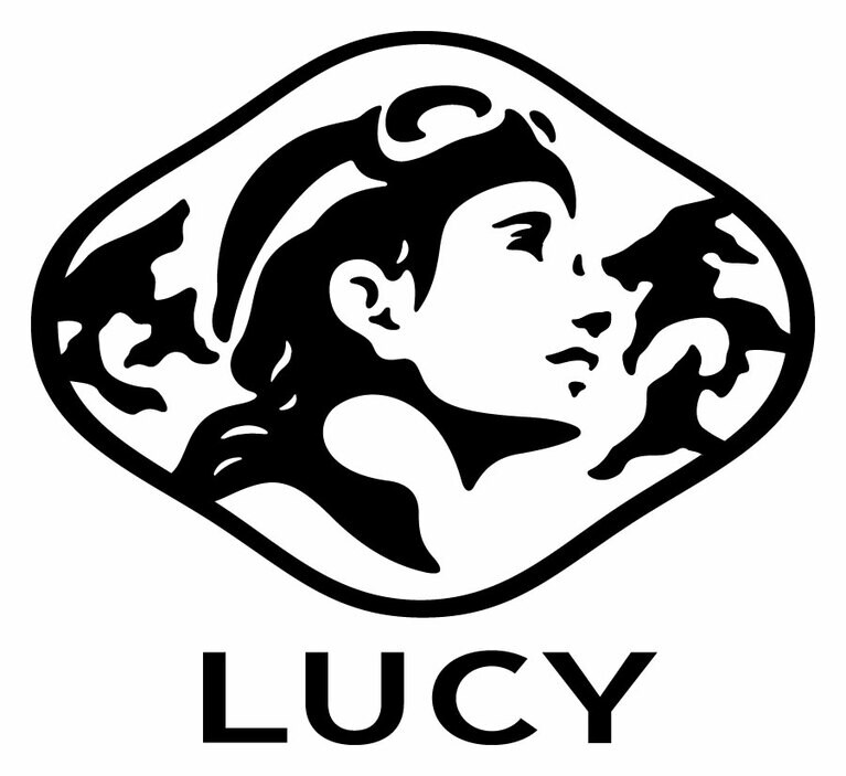 星野リゾートの6つ目のホテルブランドとして立ち上げた「LUCY（ルーシー）」のロゴマーク。